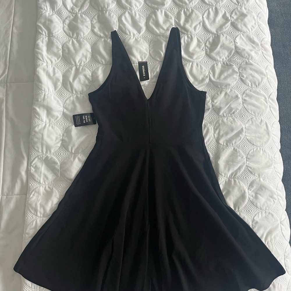 Express Black Mini Dress